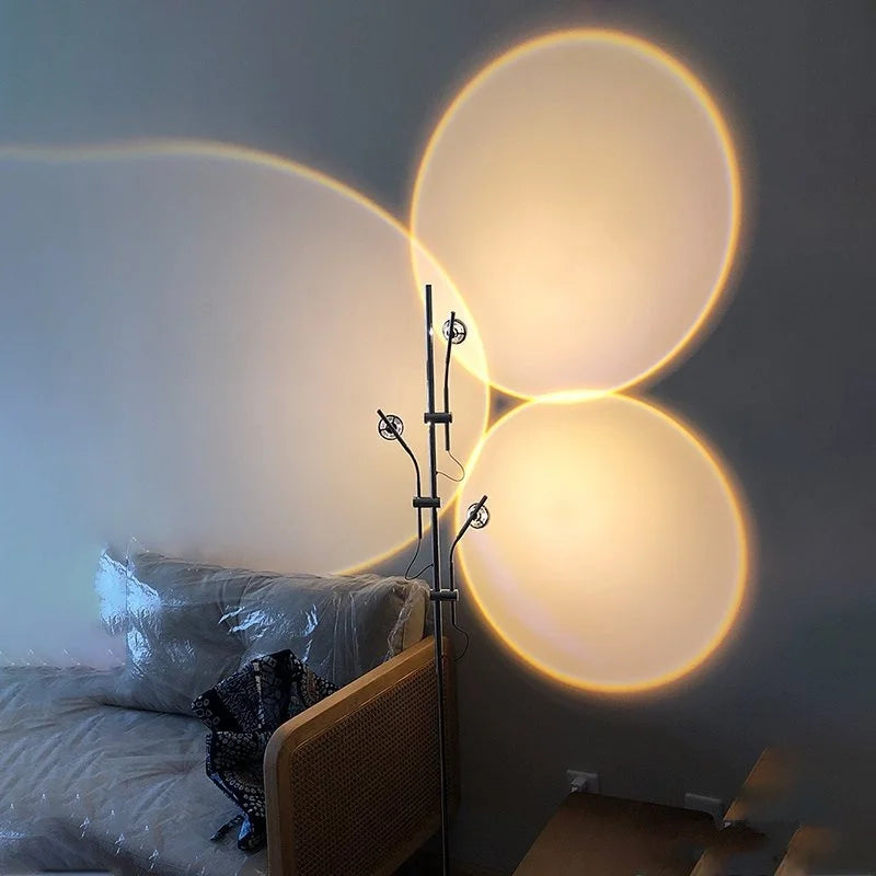 Adjustable LED Floor Lamp for Home Decor, Living Room and Bedroom Atmosphere, Econiko Brand