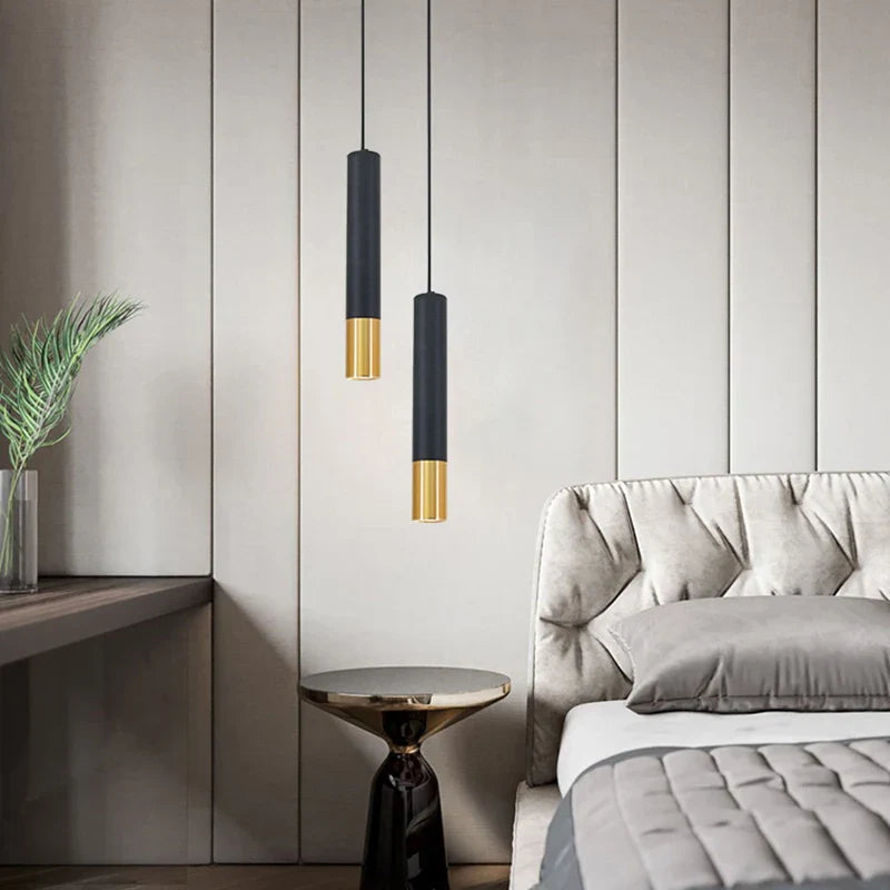 Econiko LED Tube Pendant Chandelier: Brighten Your Space with Style & Elegance