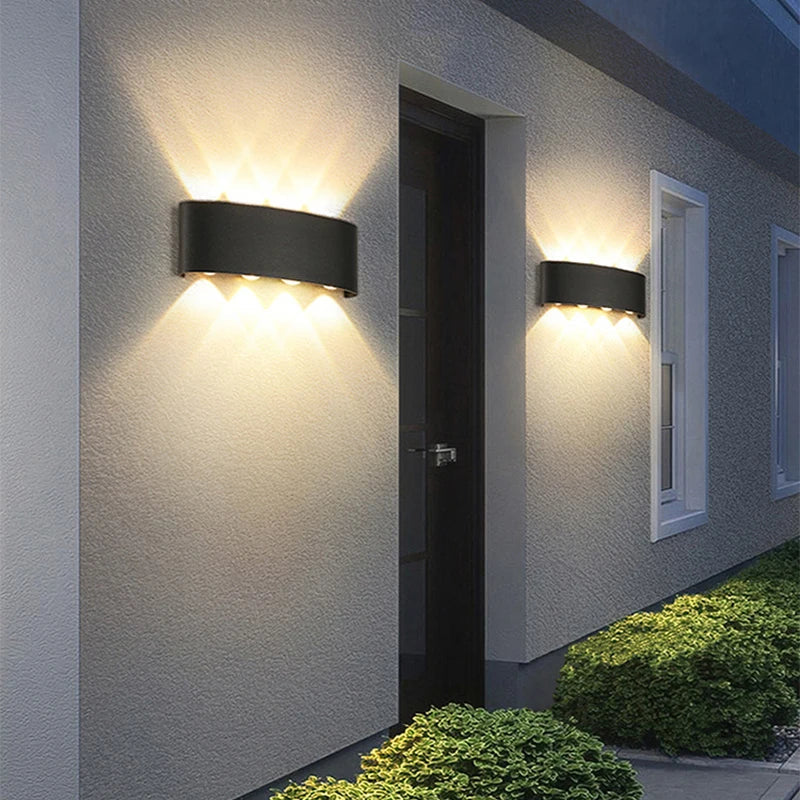 Econiko Nordic LED Waterproof Wall Lamp for Indoor & Outdoor Lighting Nordic LED IP65 Waterproof Wall Lamp