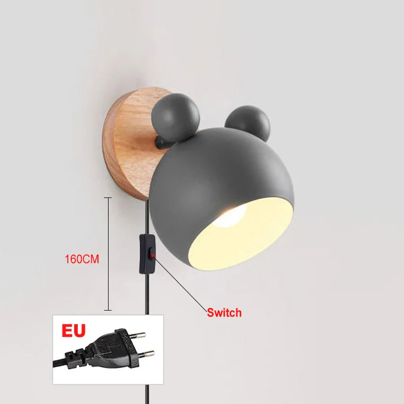 Econiko Nordic LED Wall Lamp Shade Sconces for Indoor Lighting and Home Decor