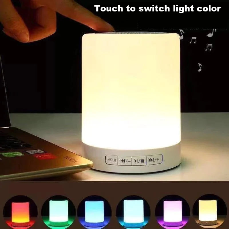 Econiko LED Night Light Speaker Lamp: Smart, Colorful, Indoor/Outdoor Lighting