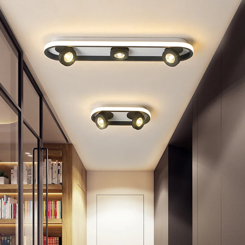 Adjustable Ceiling Spot Light for Living Room Bedroom, by Econiko. Ideal for Track Lighting in Cloth Shop.