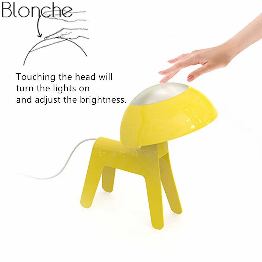 ABS Horse Table Lamp Cartoon Led Desk Light Econiko Children's Room Night Light