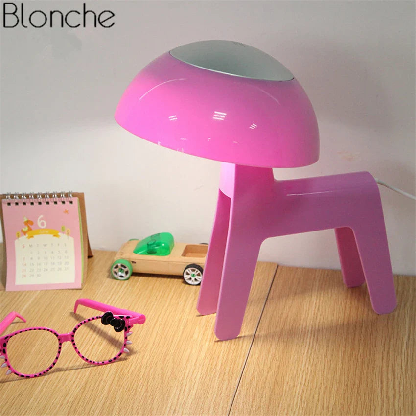 ABS Horse Table Lamp Cartoon Led Desk Light Econiko Children's Room Night Light