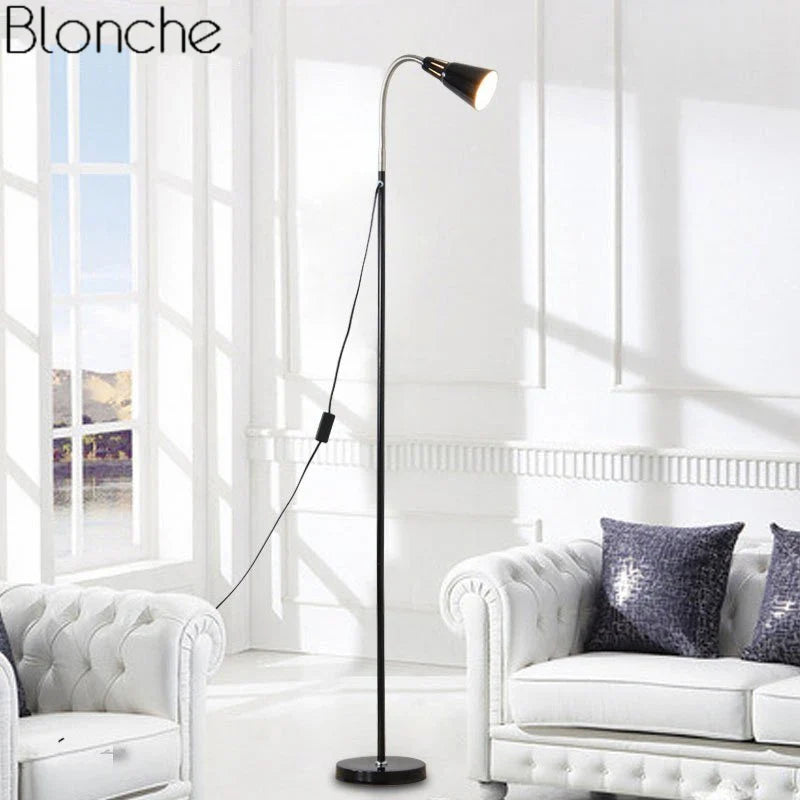 Adjustable Nordic LED Floor Lamp for Modern Living Room & Bedside Decor by Econiko