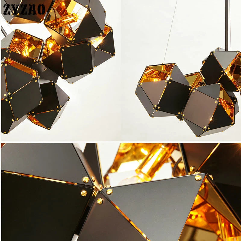 Circular Design Pendant Lights by Econiko - Modern Metal Hanging Lamps for Home Decor