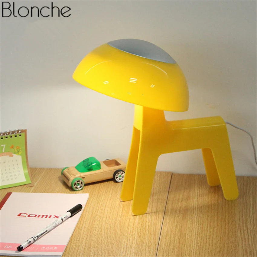 ABS Horse Table Lamp Cartoon Led Desk Light Econiko Children's Room Night Light