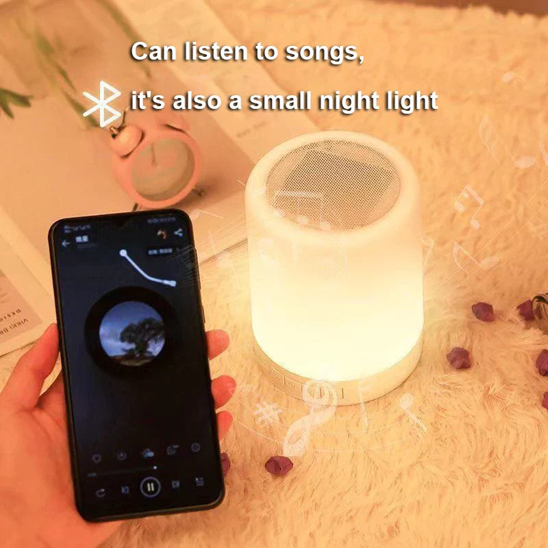 Econiko LED Night Light Speaker Lamp: Smart, Colorful, Indoor/Outdoor Lighting