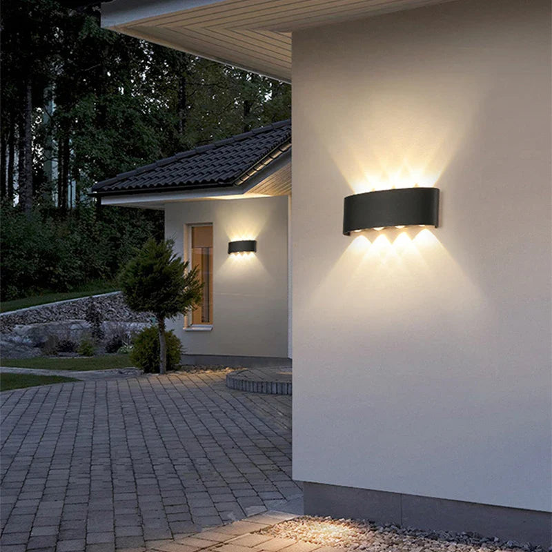 Econiko Nordic LED Waterproof Wall Lamp for Indoor & Outdoor Lighting Nordic LED IP65 Waterproof Wall Lamp