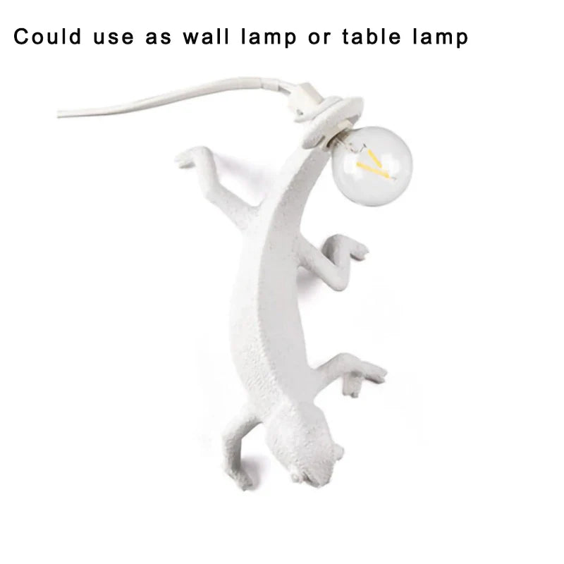 Econiko Chameleon LED Table Lamp for Children's Room and Bedroom