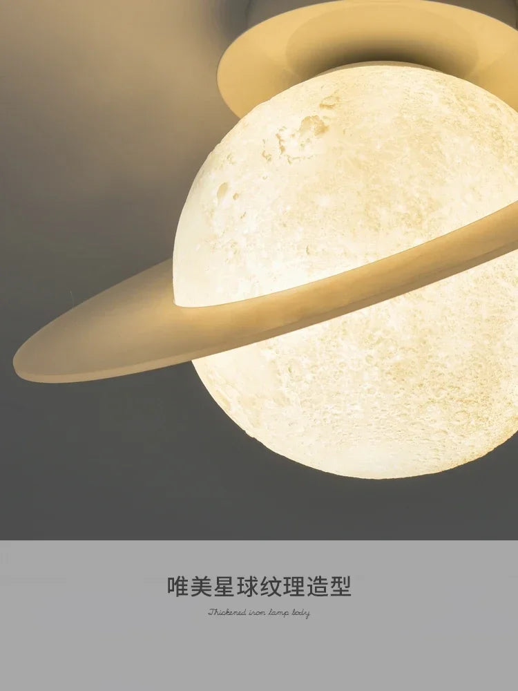 Atmosphere Moon Saturn Pendant Lights LED G9 for Bedroom by Econiko