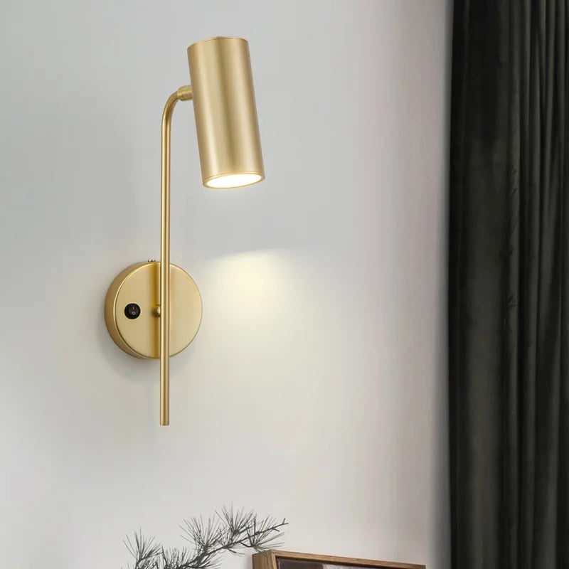 Adjustable Iron LED Wall Lamp for Indoor Room Decor by Econiko