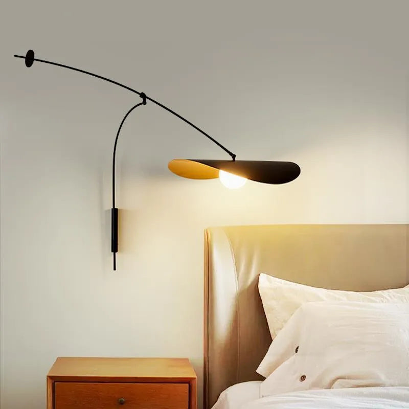 Adjustable LED Pendant Lights by Econiko: Nordic Long Arm Chandelier for Home Decor & Lighting