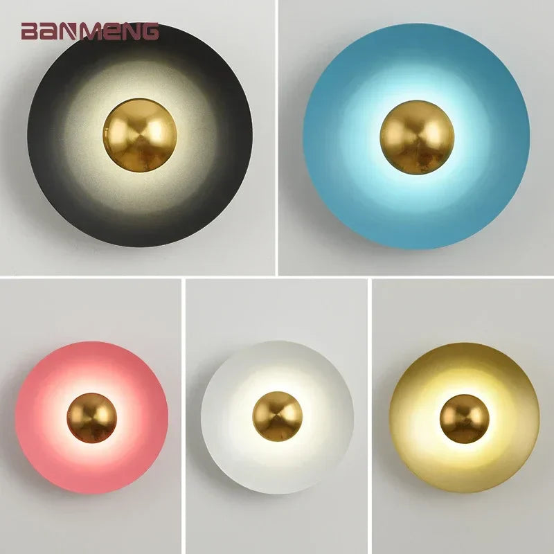 Econiko Nordic LED Wall Lamp Modern Sconce Indoor Lighting for Living Room & Bedroom