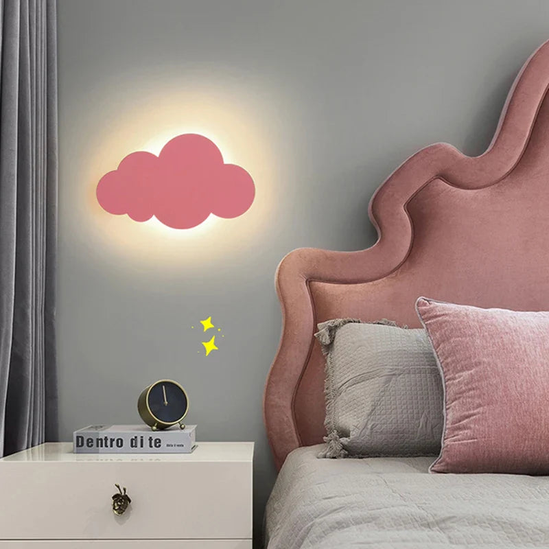 Econiko LED Wall Lamp Modern Indoor Lighting for Living Room Bedroom - Cloud Shape