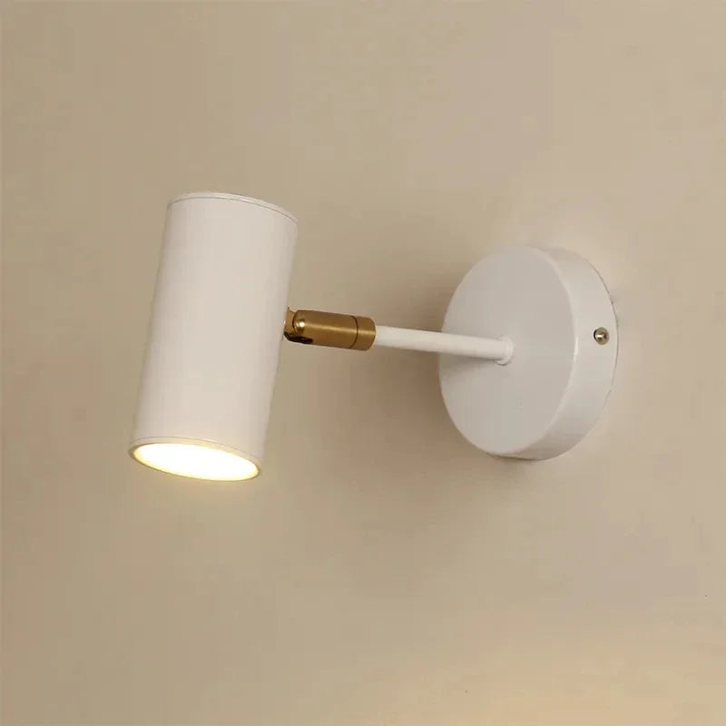 Econiko Gold LED Wall Lamp Modern Adjustable Indoor Lighting Sconces