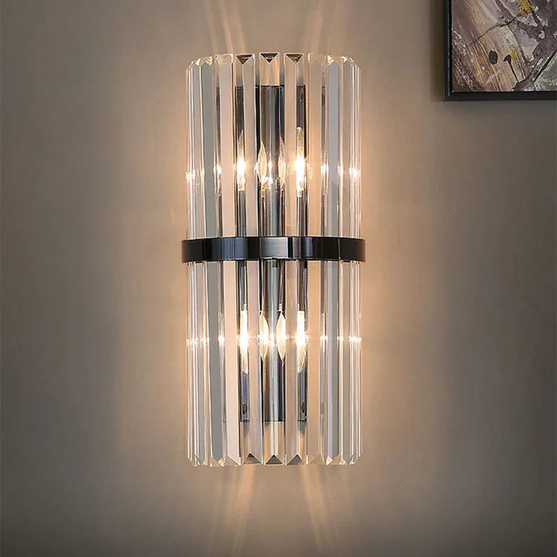 Econiko Crystal Wall Light: Modern Nordic Sconces for Living Room, Bedroom, and Home Decor.