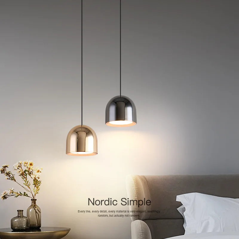 Econiko Ball LED Pendant Light Modern Nordic Chandelier Indoor Lighting for Home Decor