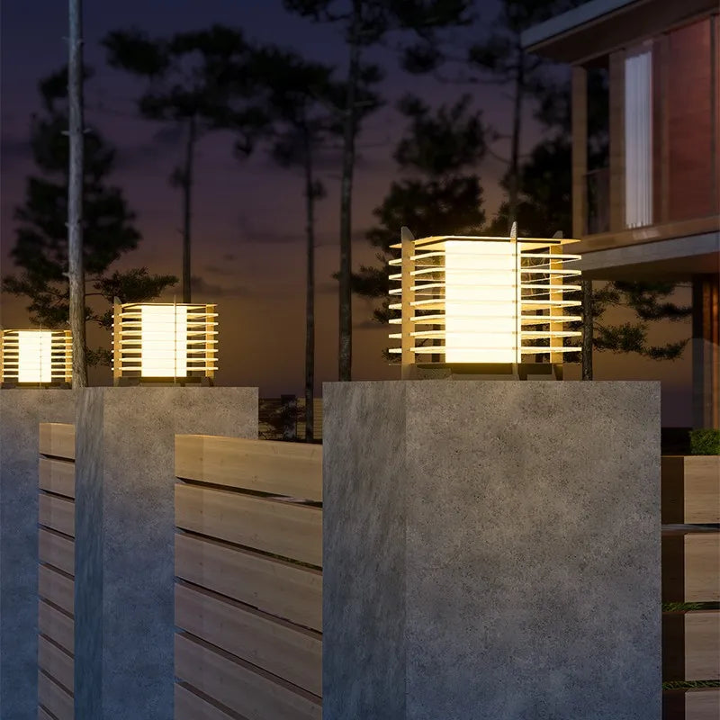 Econiko Solar Wall Lights: Super Bright Outdoor LED Lamp for Modern Home Garden and Gate