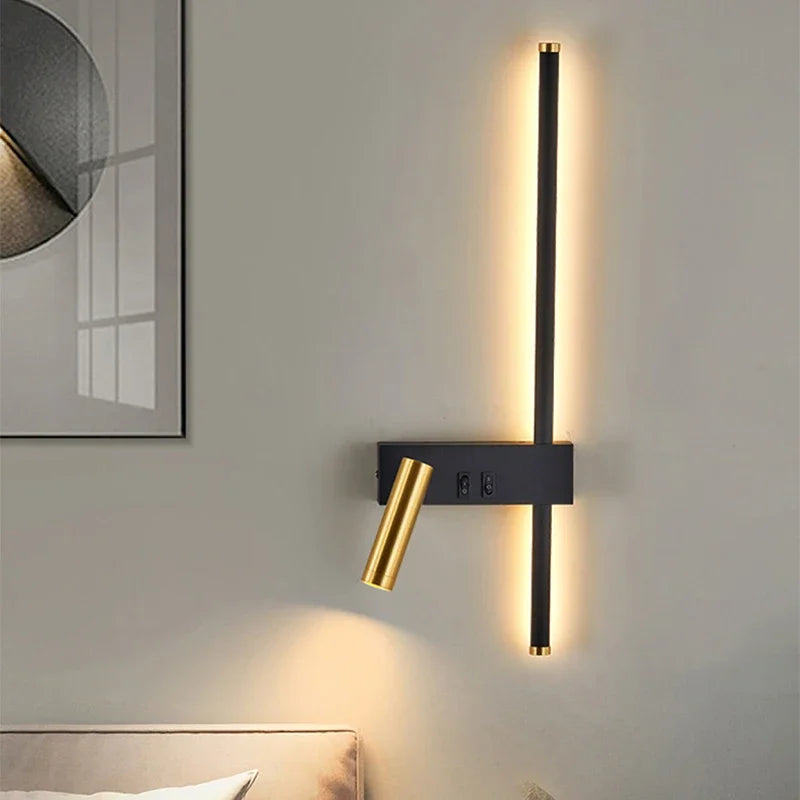 Adjustable LED Wall Sconce for Bedroom, Living Room - Econiko Wall Lamp