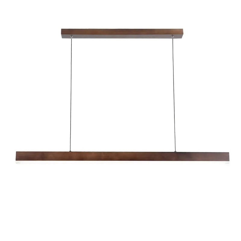 2024 Econiko Wood Series Dimmable LED Chandelier Lighting for Dinning Room