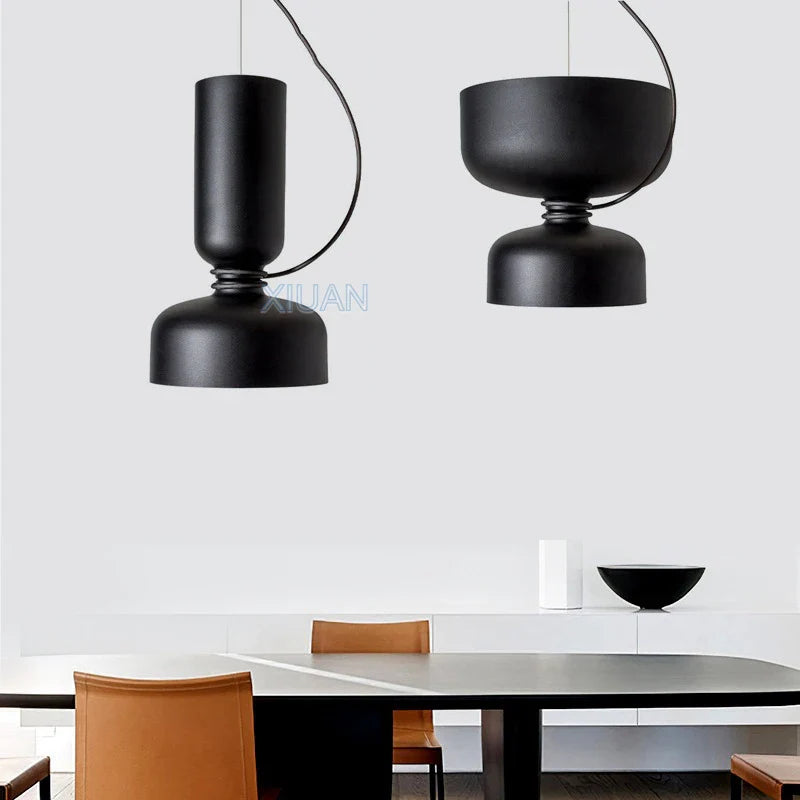 Aluminium Nordic Dining Table Chandelier Light for Living Room Kitchen Bar by Econiko.