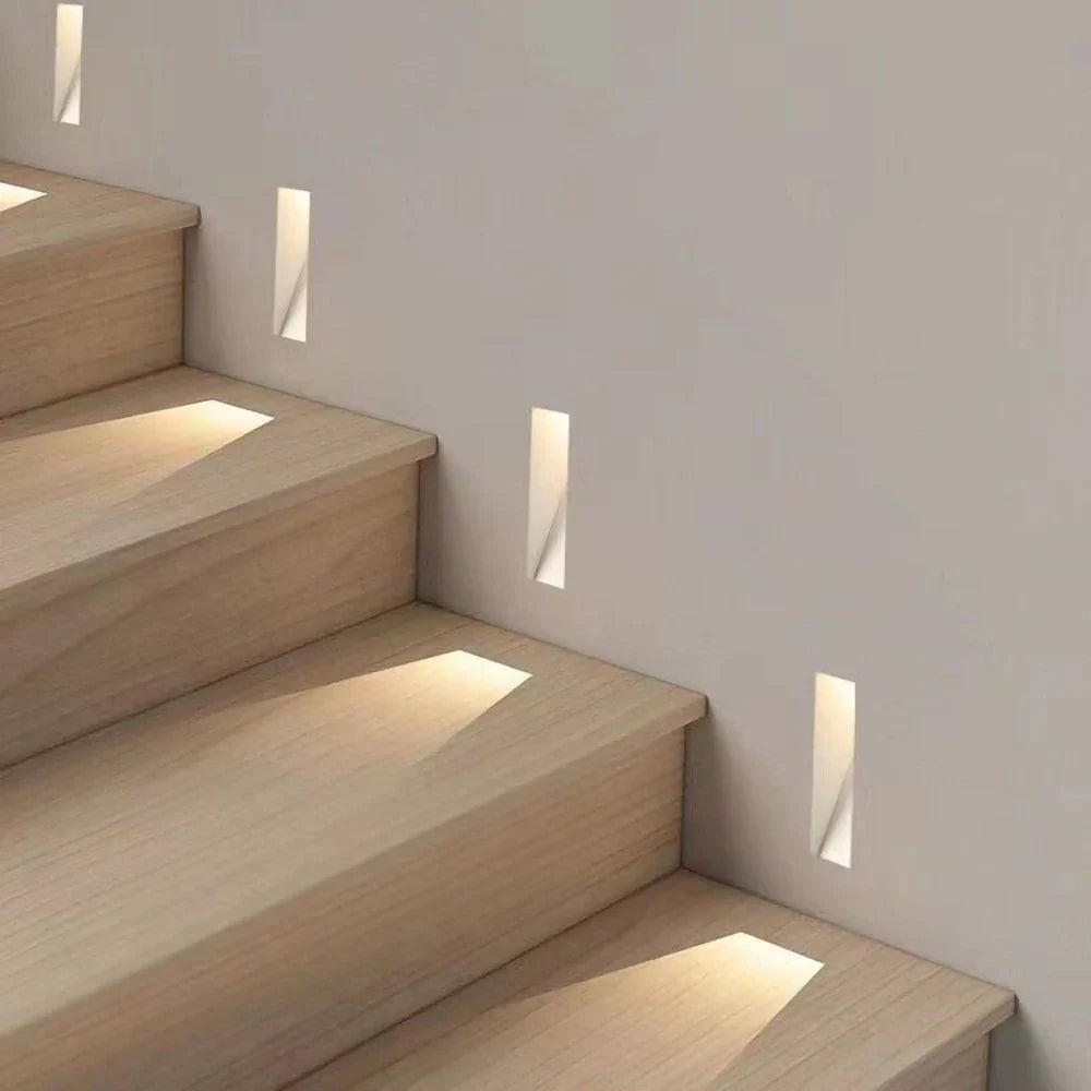 Econiko Motion Sensor Wall Light for Home Decor and Stairway - Frameless Step Lighting