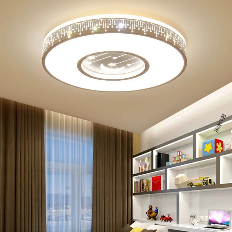 Econiko LED Ceiling Light 120W Modern Nordic Home Decor Living Room Bedroom Fixture