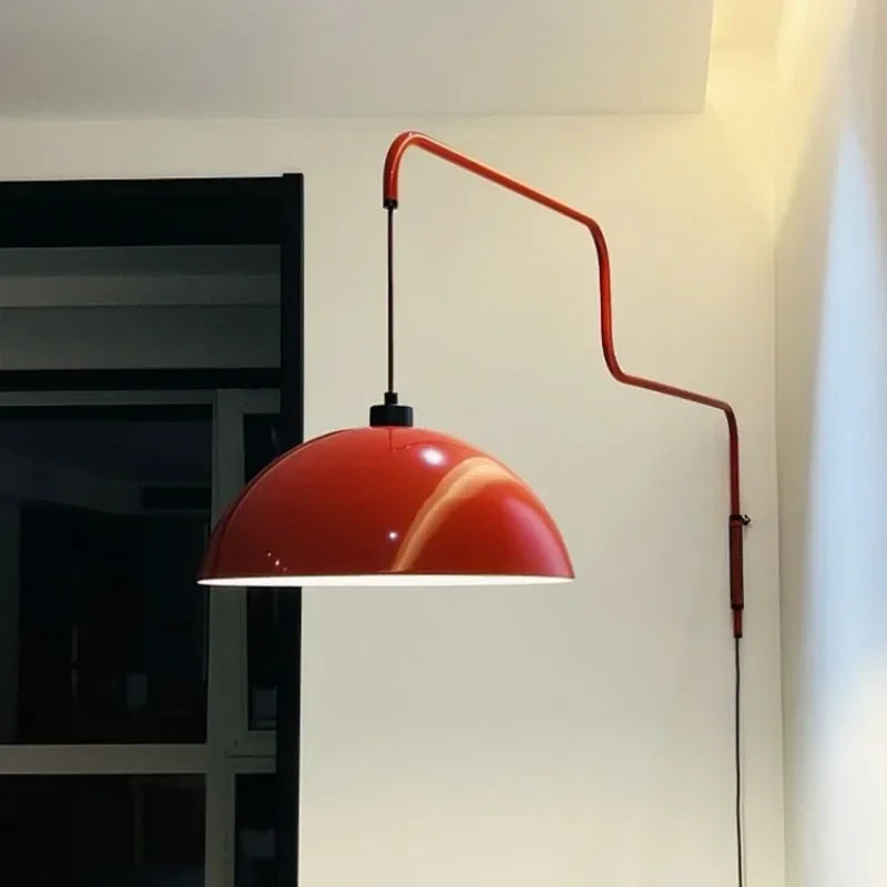 Adjustable Arm Nordic Pendant Light for Kitchen Island, Bedside Wall Lamp by Econiko