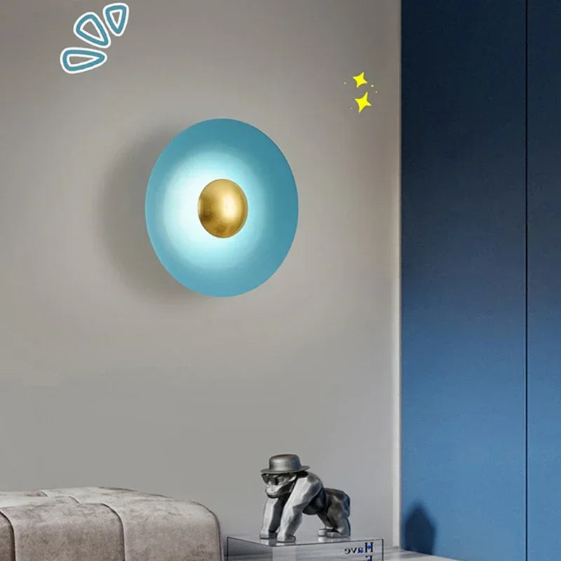 Econiko Nordic LED Wall Lamp Modern Sconce Indoor Lighting for Living Room & Bedroom