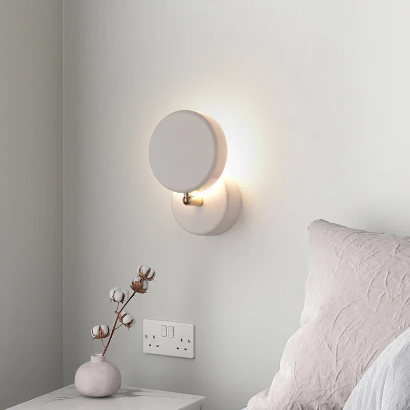 Adjustable 90 Degree Rotating Wall Lamp Reading Light Switch Fixture by Econiko