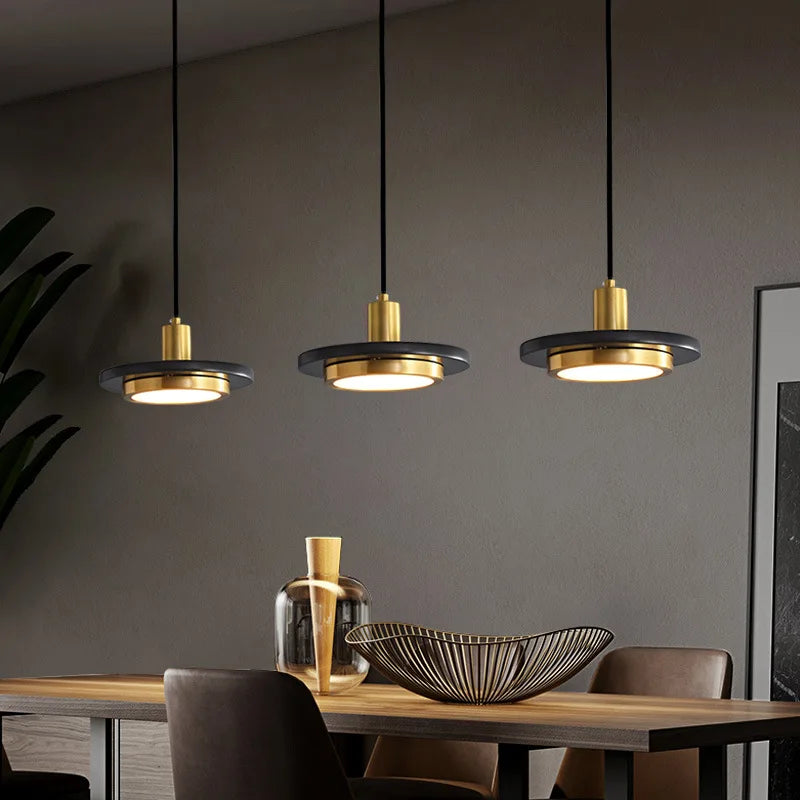 Econiko Modern 12W LED Pendant Light for Bedroom Kitchen Living Room