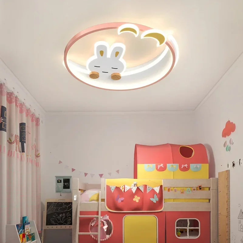 Ceiling Lamp LED Children's Chandelier Econiko Bedroom Luster Kids Room Lighting