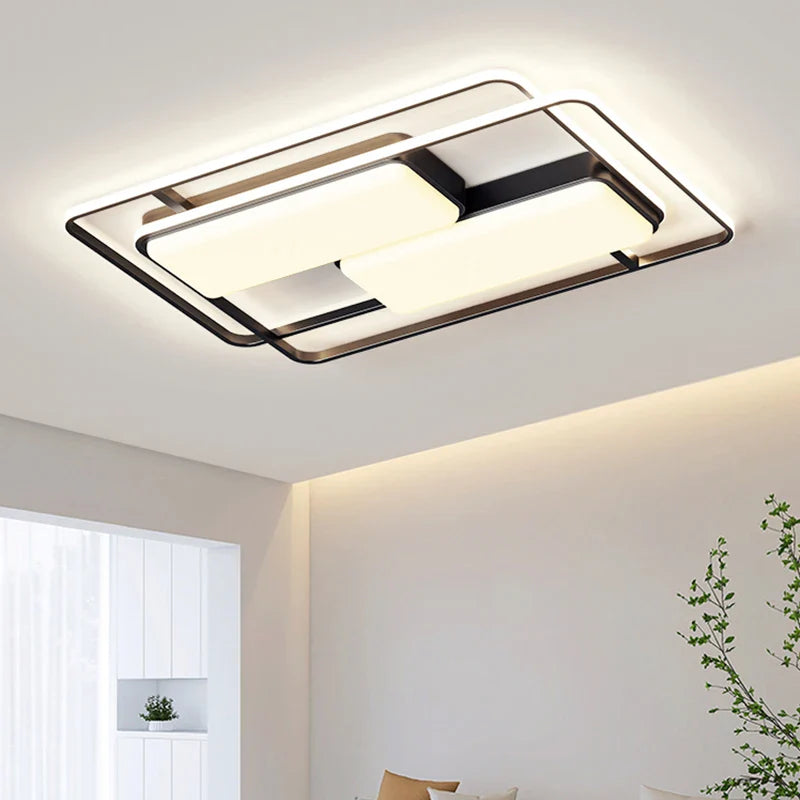 Acrylic LED Ceiling Chandelier Luxury Home Design by Econiko - Modern Nordic Lights