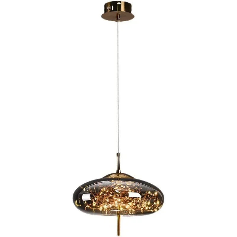 Nordic Luxury Glass Pendant Light Chandelier for Dining Room Living Room Bedroom by Econiko