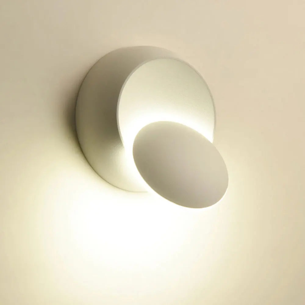 Adjustable LED Crescent Wall Lights by Econiko for Bedroom, Living Room, Staircase, Hallway