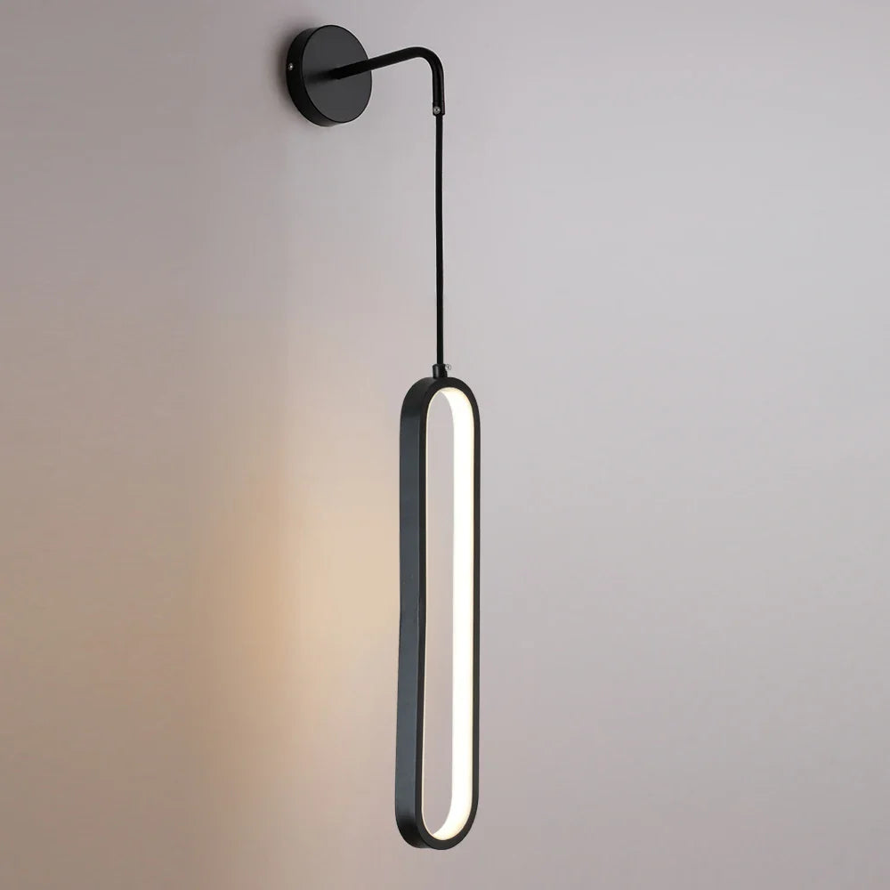 Adjustable LED Pendant Light for Modern Living Spaces by Econiko - Line Strip Hanging Lamp