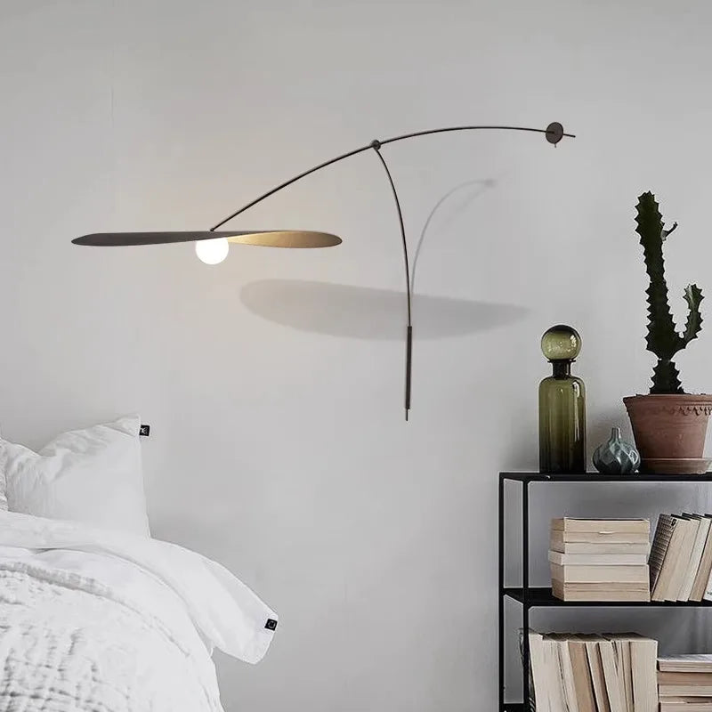 Adjustable LED Floor Lamp for Reading in Bedroom, Living Room - Econiko Long Arm Iron Light