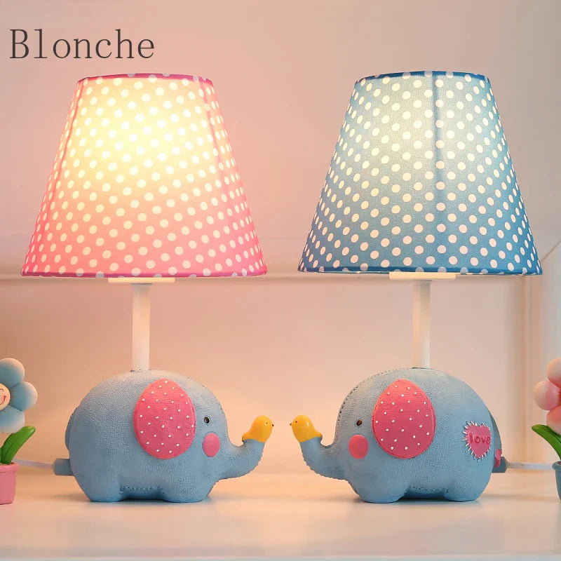 Cartoon Character Kids' Table Lamp for Bedroom Decor - Econiko