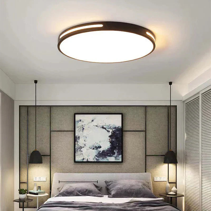 Econiko Nordic LED Ceiling Light for Modern Home Decor, 60W-192W, Living Room Bedroom Lighting