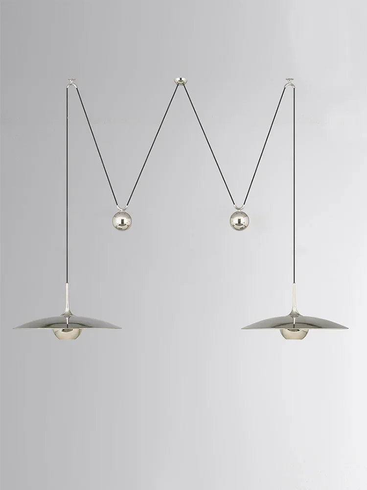 Adjustable LED Pendant Light for Bedroom Dining Room by Econiko - Modern Hanging Lamp