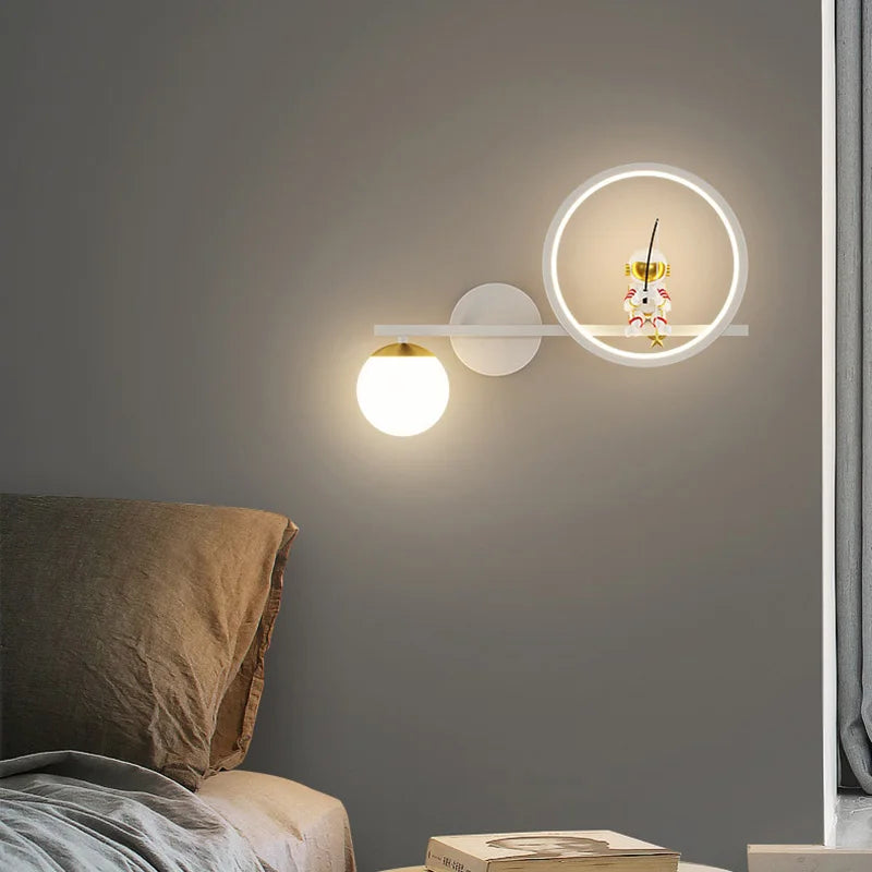 Econiko LED Wall Lamp Minimalist Nordic Modern Sconces Indoor Lighting Home Decor