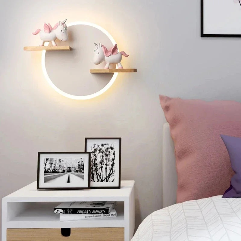 LED Wall Lamp Modern Nordic Design for Children's Room, Aisle, Bedroom, Living Room by Econiko