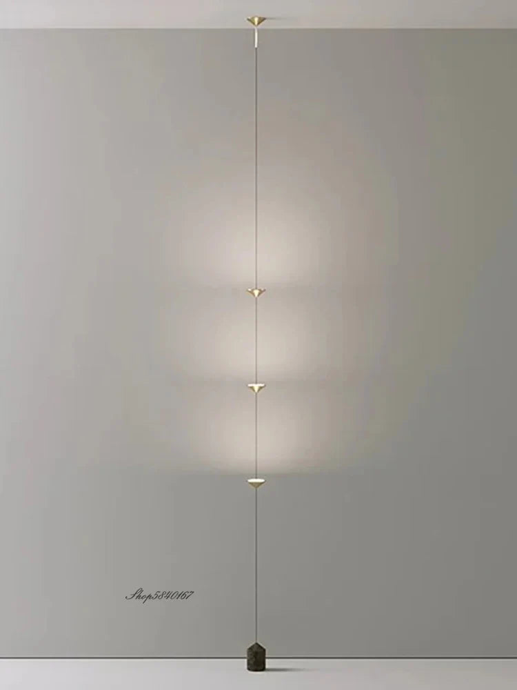 Adjustable LED Floor Lamp H250-320cm - Nordic Design for Living Room & Bedroom - Econiko