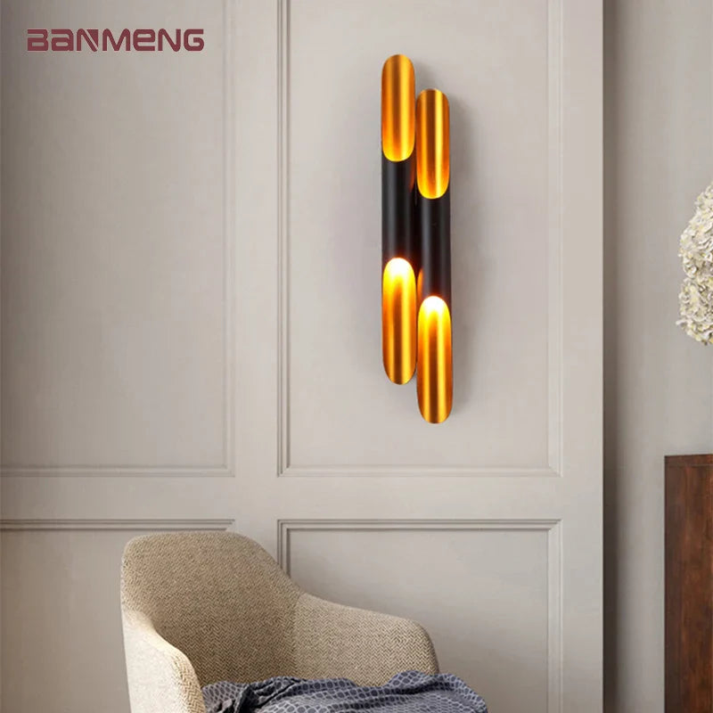 Econiko LED Wall Lamp: Modern Nordic Sconces Indoor Lighting for Home Decor