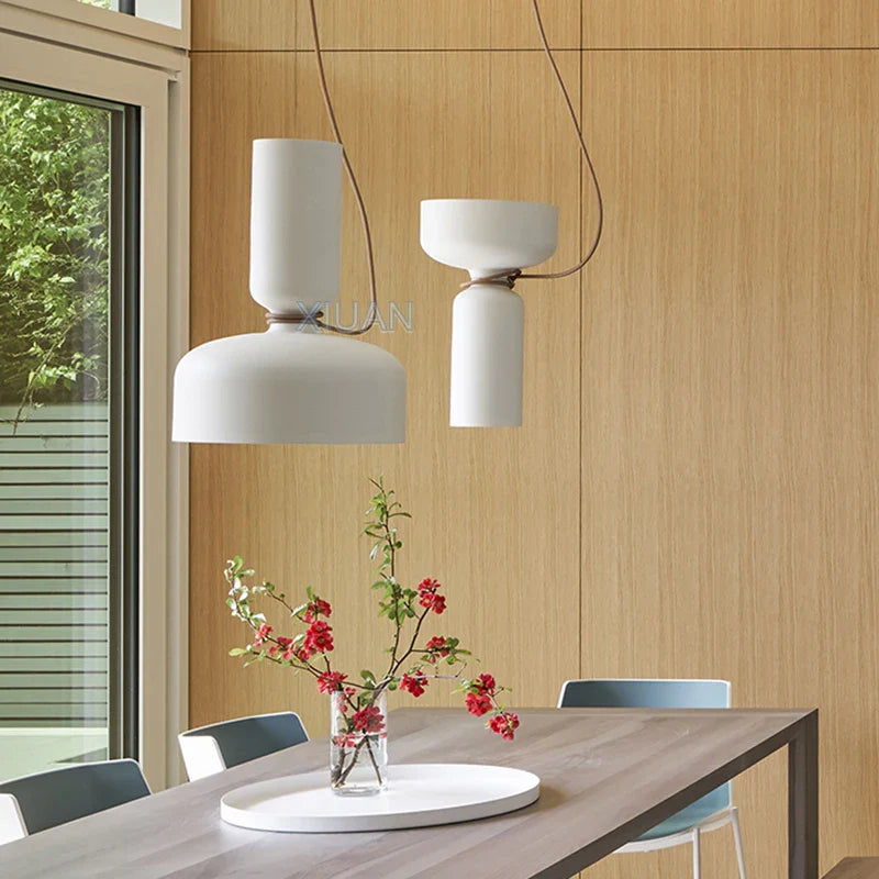 Aluminium Nordic Dining Table Chandelier Light for Living Room Kitchen Bar by Econiko.