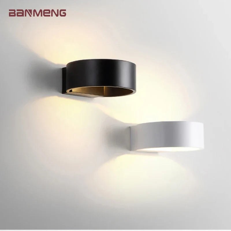 Econiko Nordic Creativity LED Round Wall Lamp for Luxury Indoor Lighting