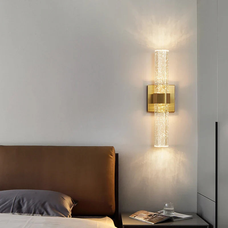 Bubble Crystal Wall Lamps for Luxury Living by Econiko - Modern Design for Hotel Lighting