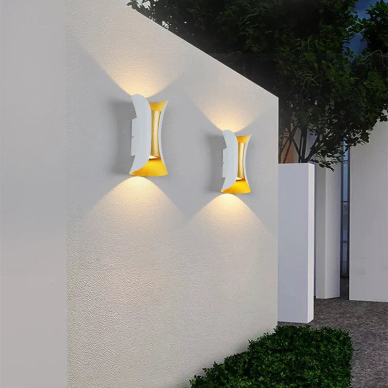 Econiko Waterproof LED Wall Light 10W Aluminum Outdoor Indoor Lamp Garden Living Room