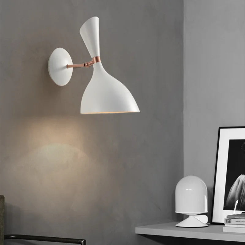 Adjustable Nordic Wall Lamp for Modern Living, Econiko Branded Studio Bedroom Lighting